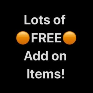 FREE Add-on items in my closet!